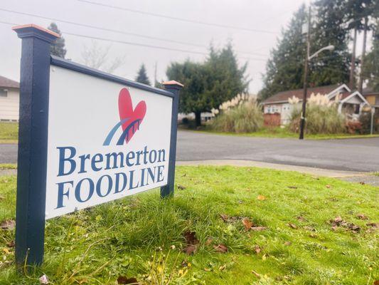 Bremerton Foodline Sign