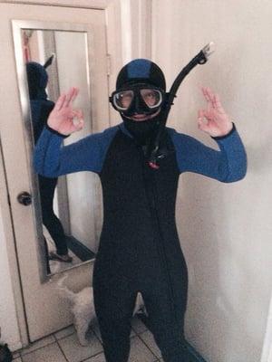 Farmer john wetsuit 7mm