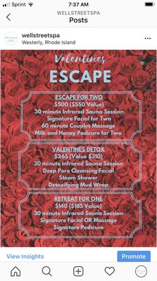 Valentine's Day Specials