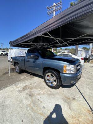 Silverado all polished up