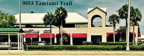 Office address is 9853 Tamiami Trail North, Suite 203