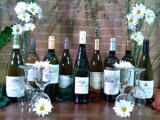 Assorted Exclusive White Wines