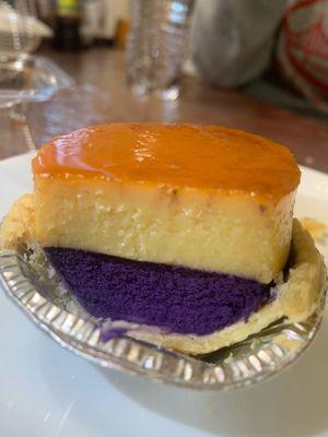 10/10 rating. Flan Ube Cheesecakes