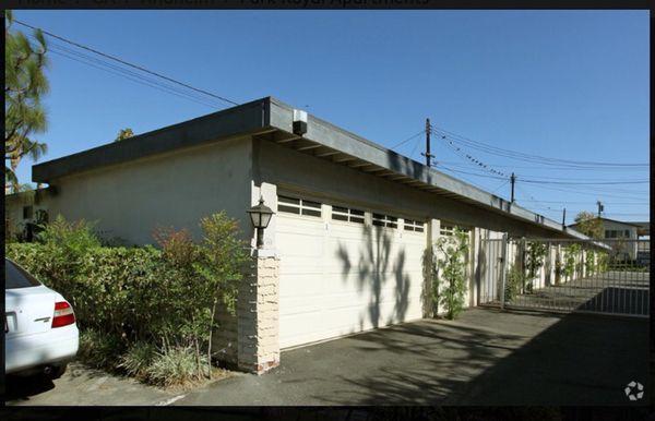 Each unit comes with an enclosed garage