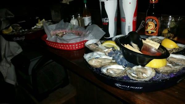 Two dozen oysters... yummmm