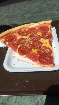 Slice of Pepperoni. $2ish dollars.