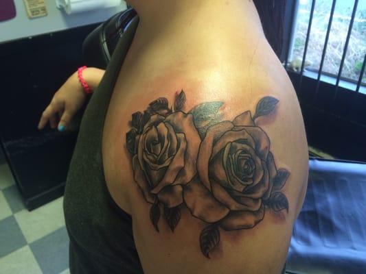 Done by Angie! 6th tattoo I've had her do and they are all beautiful!