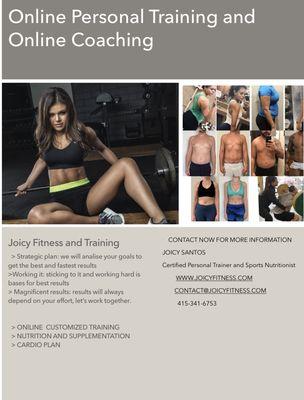 Online Personal Training and Online Health Coaching