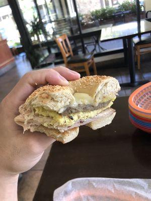 Egg and Cheese Bagel