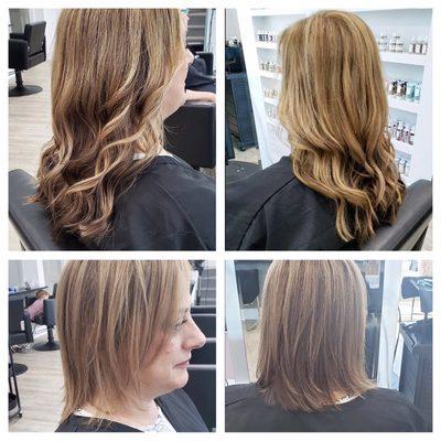 The magic of extensions! Call today to set up a free consultation to find out how extensions can change your life, and your hair!