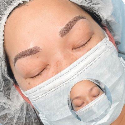 Eyebrow Microblading Procedure