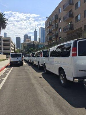 Clean, safe, new 8, 12 & 15-passenger vans for rent!