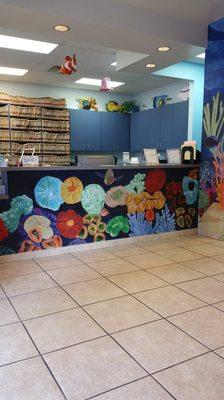 Reception area at Helotes Pediatric Dentistry & Orthodontics San Antonio TX