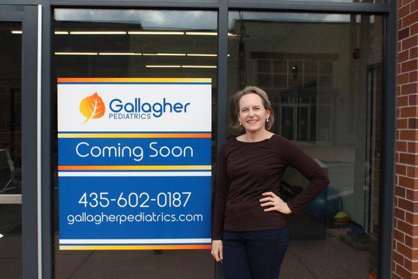 Dr. Gallagher in front of our Newpark office location. 1154 Center Drive, Suite D240 Park City, UT 84098