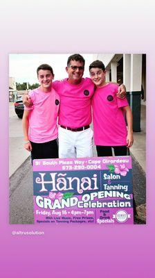 Hanai Grand Opening