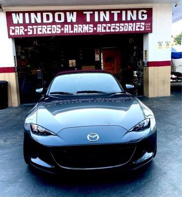 Front Windshield Tint