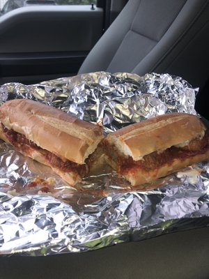 Meatball sub Friday's can't beat it