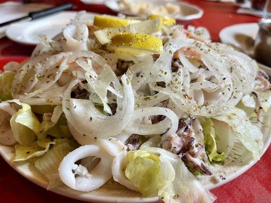 Seafood salad