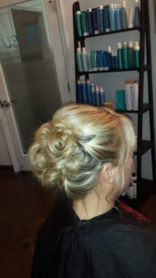 Bridal and Bridesmaid hair styles prom hair