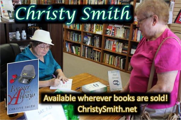 Authors Receive Free Book Signing Training.