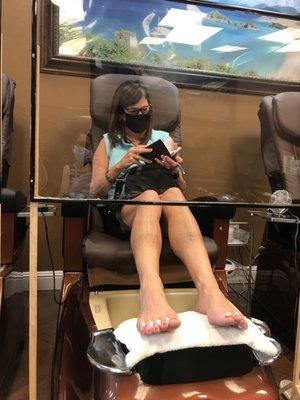 Safety and pampering. Best pedicures ever.