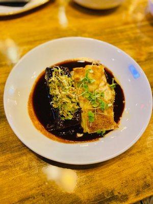 Short rib with scalloped potatoes