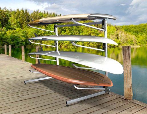 The Bayside - All-weather Storage for Canoes, Kayaks, SUPs