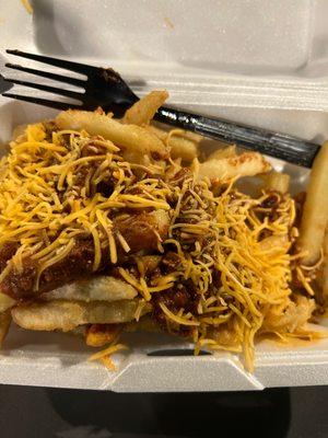 Chili Cheese Fries frozen