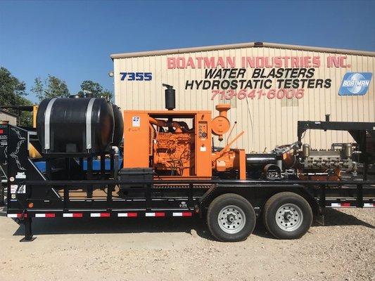 15,000 PSI Oilfield Hydrostatic Tester