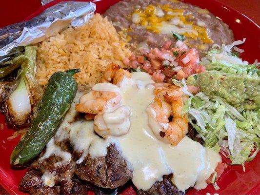 Steak and Shrimp