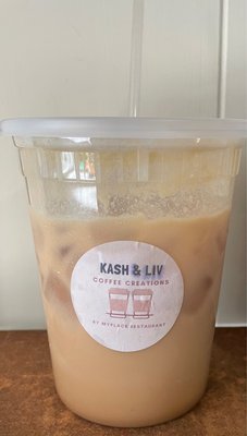 Quart - Iced Brown Butter Toasted Carmel Latte