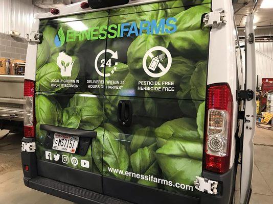 Commercial Van Wrap