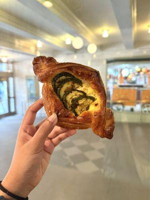 Zucchini danish