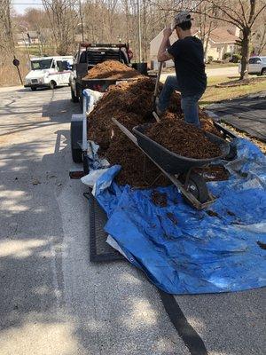 Big mulch day