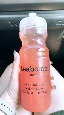 Strawberry Crush teabomb