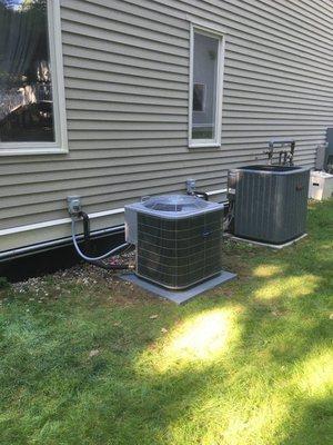 Central Air Conditioning System Installation