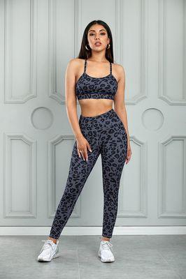 Wilda Sports Bra Short Set Plus Size Charcoal $26.99