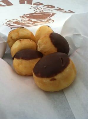 Chocolate Donut Hole $1.50.