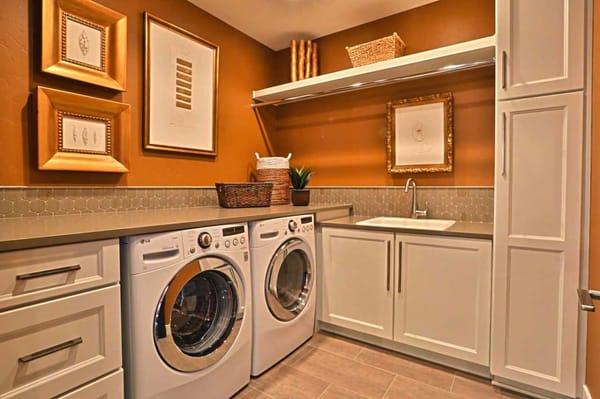 Parade of Homes 2014  - Luxury and Laundry can Co-Exist!