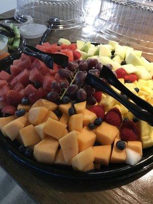 Larger fruit platter