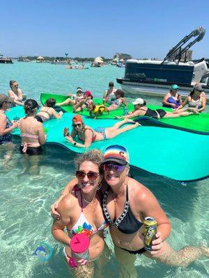 Party at Crab Island with Crab Island Luxury adventures