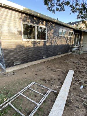 SAN JOSE NEW HOUSE STUCCO PREP- & NEW WINDOWS INSTALL