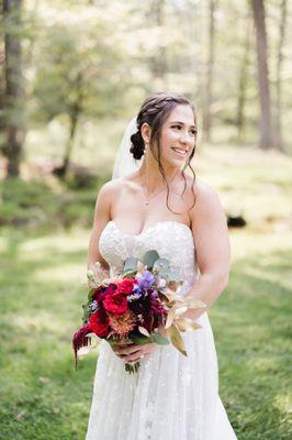 Wedding updo