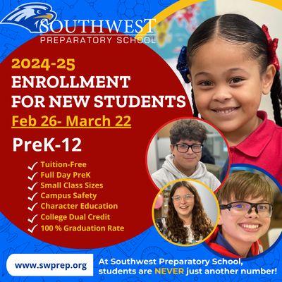 Discover the difference at Southwest Preparatory School, where we prioritize your child's success.