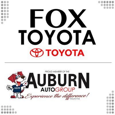 Welcome to Fox Toyota, Proud Member of the Auburn Auto Group!