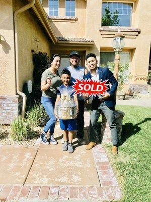 What a Pleasure it was helping the Espinoza Family sell their home and find them their FOREVER Home!