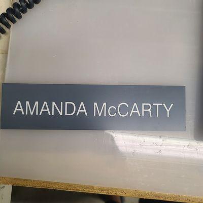 Name plates