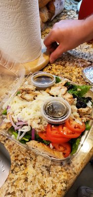 La Napoli's Large Chicken Salad $8.49