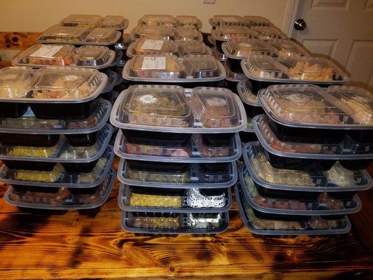 Meal Preps Going Out for Delivery