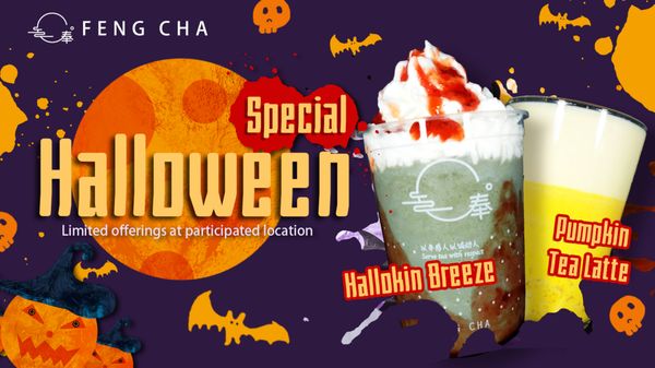 Halloween Special, only this week, come and try our unique and "weird" Hallokin Breeze!